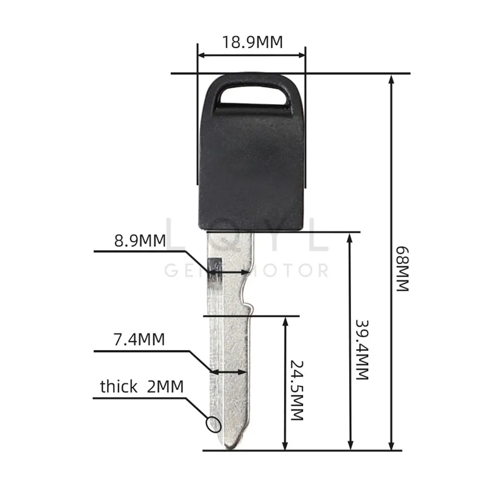 3 قطعة جديد فارغة مفتاح دراجة نارية استبدال مفاتيح غير مقطوعة لياماها T-MAX530 TMAX530 TMAX560 T-MAX750 2015 2016 2017 2018 2019-2023