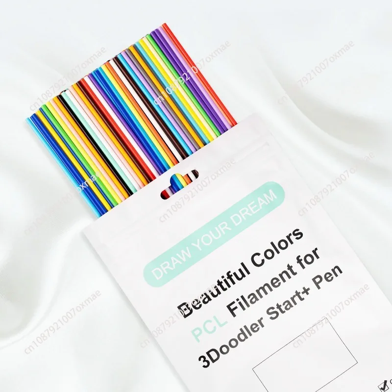 PCL, диаметр проволоки 2,5 мм, нить 3Doodler, 22 цвета, детская ручка для 3D-печати, низкотемпературные расходные материалы PCL PCL, диаметр проволоки 2,5 мм, нить 3Doodler, 22 цвета, детская ручка для 3D-печати, низкотемпературные расходные материалы PCL