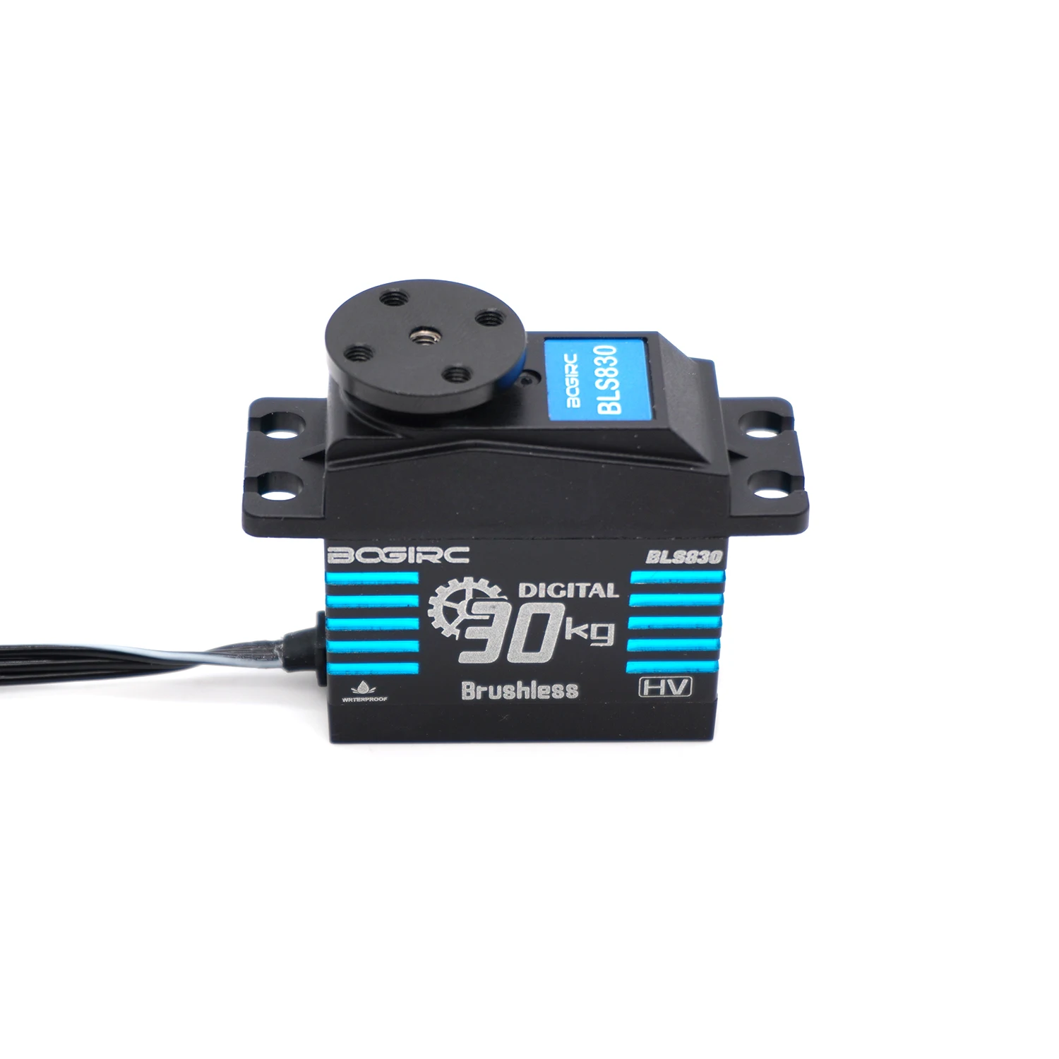 BOGIRC Bezszczotkowe Serwo Cyfrowe HV 20KG 30KG 40KG Wodoodporne 180/360 Stopni Metalowe Przekładnie do Samochodów RC Crawler 1/10 1/8, Łodzi, Części DIY