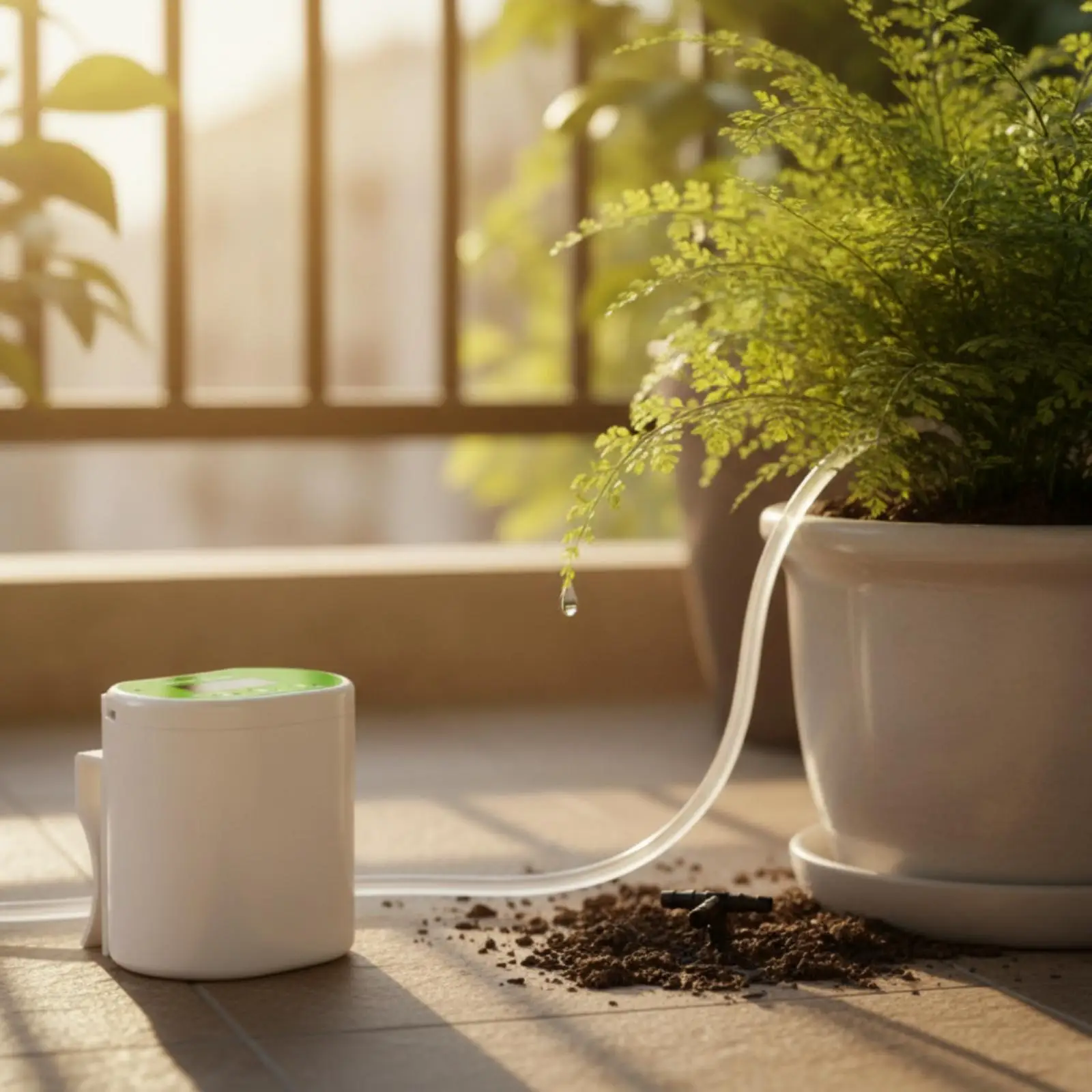 Automatic Plant Waterer Adjustable Automatic Watering System Customizable