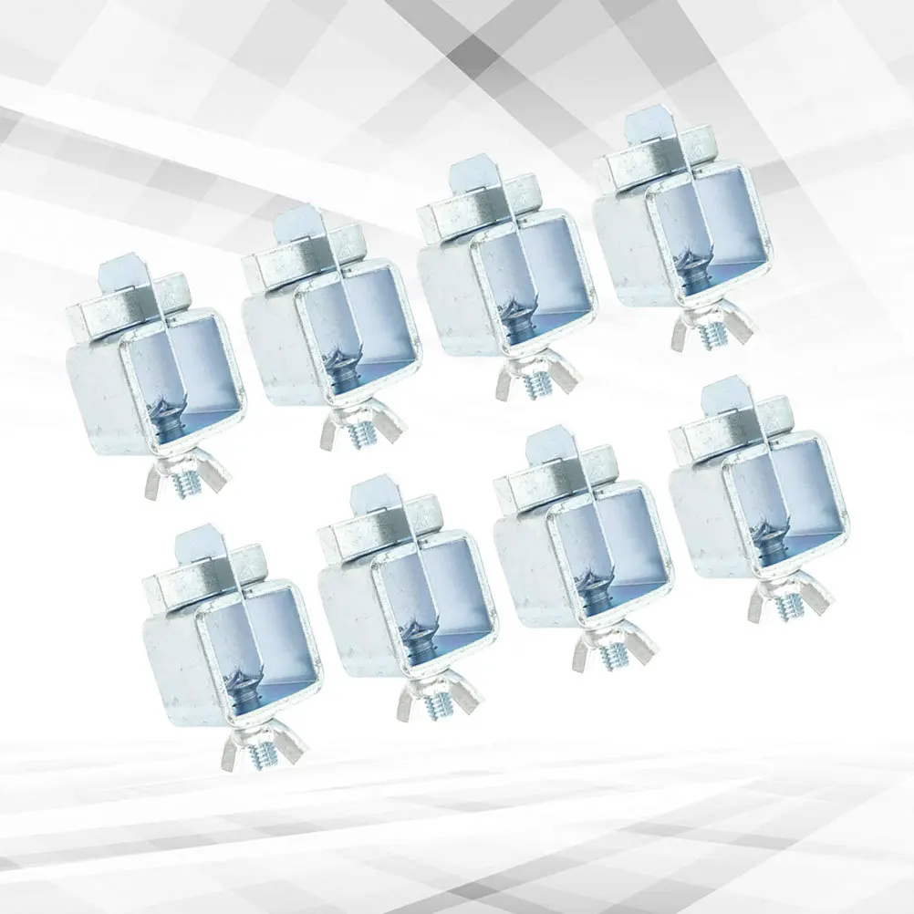 

8Pcs Professional Welding Clamps Anodized Aluminum Alloy 360 Degree Rotation Precision Butt Welding for Sheet Metal Auto Car
