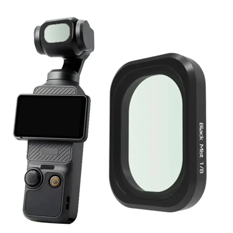 MAKE-pour Dji Osmo Pocket3 1/8 filtre souple noir revêtement multicouche Protection haute résistance accessoires de caméra à cardan portable