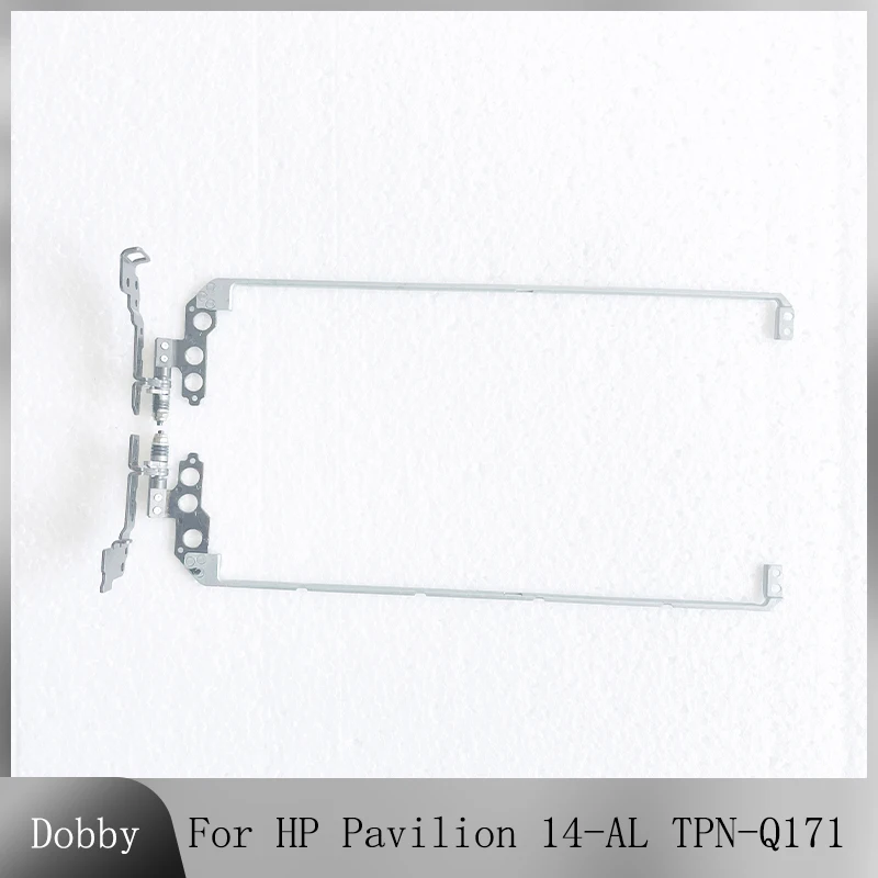 Dobradiças originais do portátil para HP Pavilion, dobradiça da tela LCD, substituição esquerda e direita, 14-AL, TPN-Q171, 856207-001, peça sobresselente