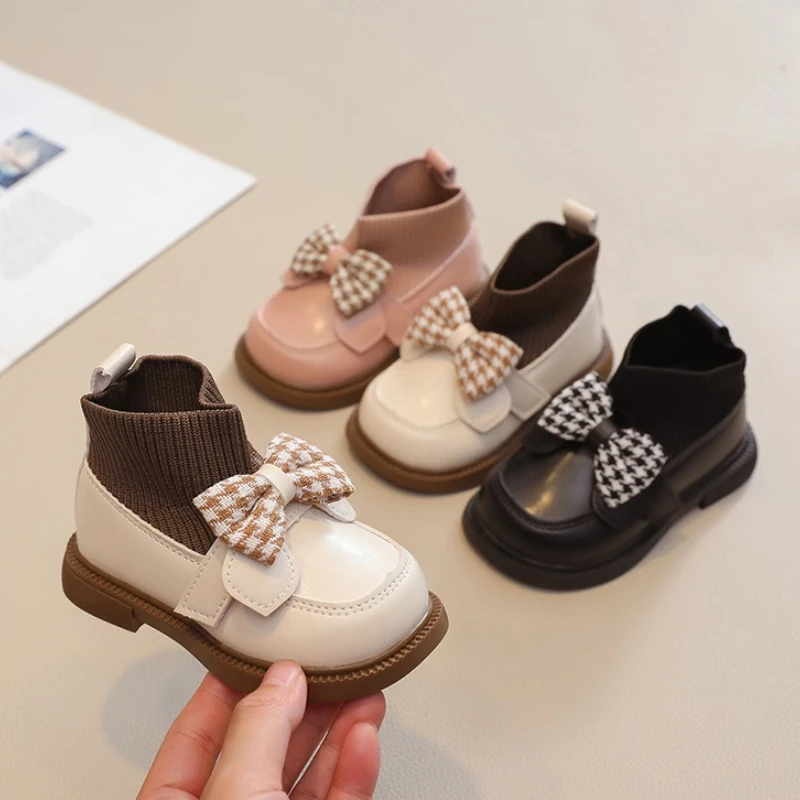 Child Princess ShortBoot2026Winter New Korean Edition Child SoftsoledShoeFashionGirl Anti Slip Warm Student Versatile AutumnBoot