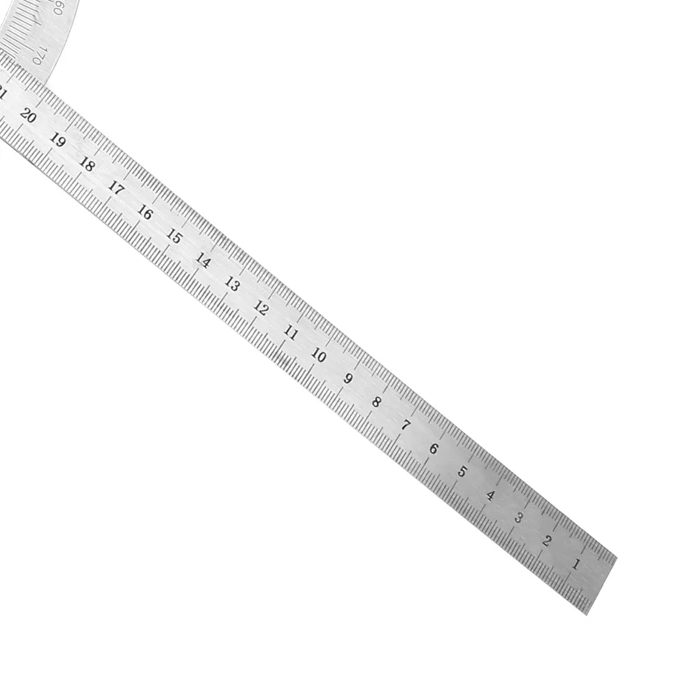 Angle Meter Steel Protractor 200*300mm Stainless Steel Angle Finder 0-180 Degree Protractor Rotary Angle Gage Protractor Ruler