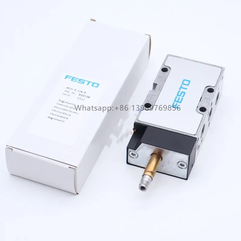 

FESTO solenoid valve 533137 MLH-5-1/8-B 533138 MLH-5-1/4-B