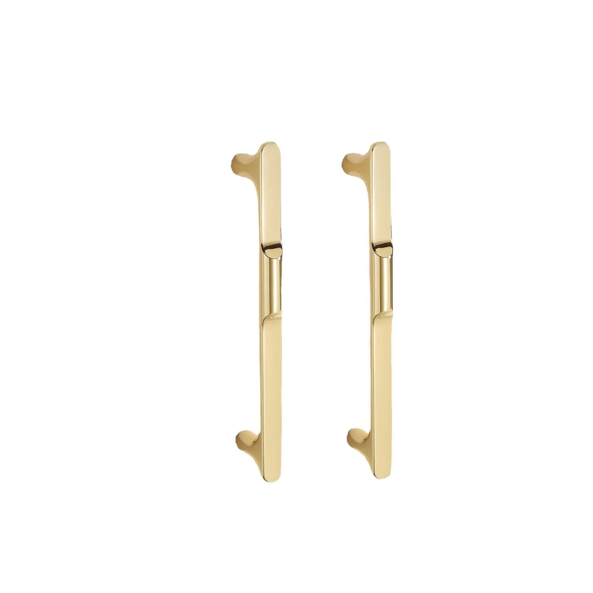 Door handle zinc alloy black modern light luxury wardrobe drawer cabinet solid door handle hardware accessories