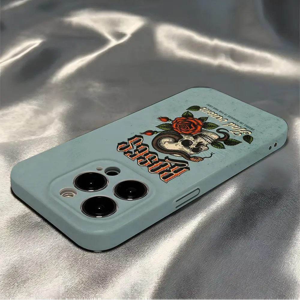 Ed Hardy Capa de telefone para iPhone 16 Pro Max 15 14 13 12 11 Pro11 Mini 2025 16 Capa de filme HD brilhante