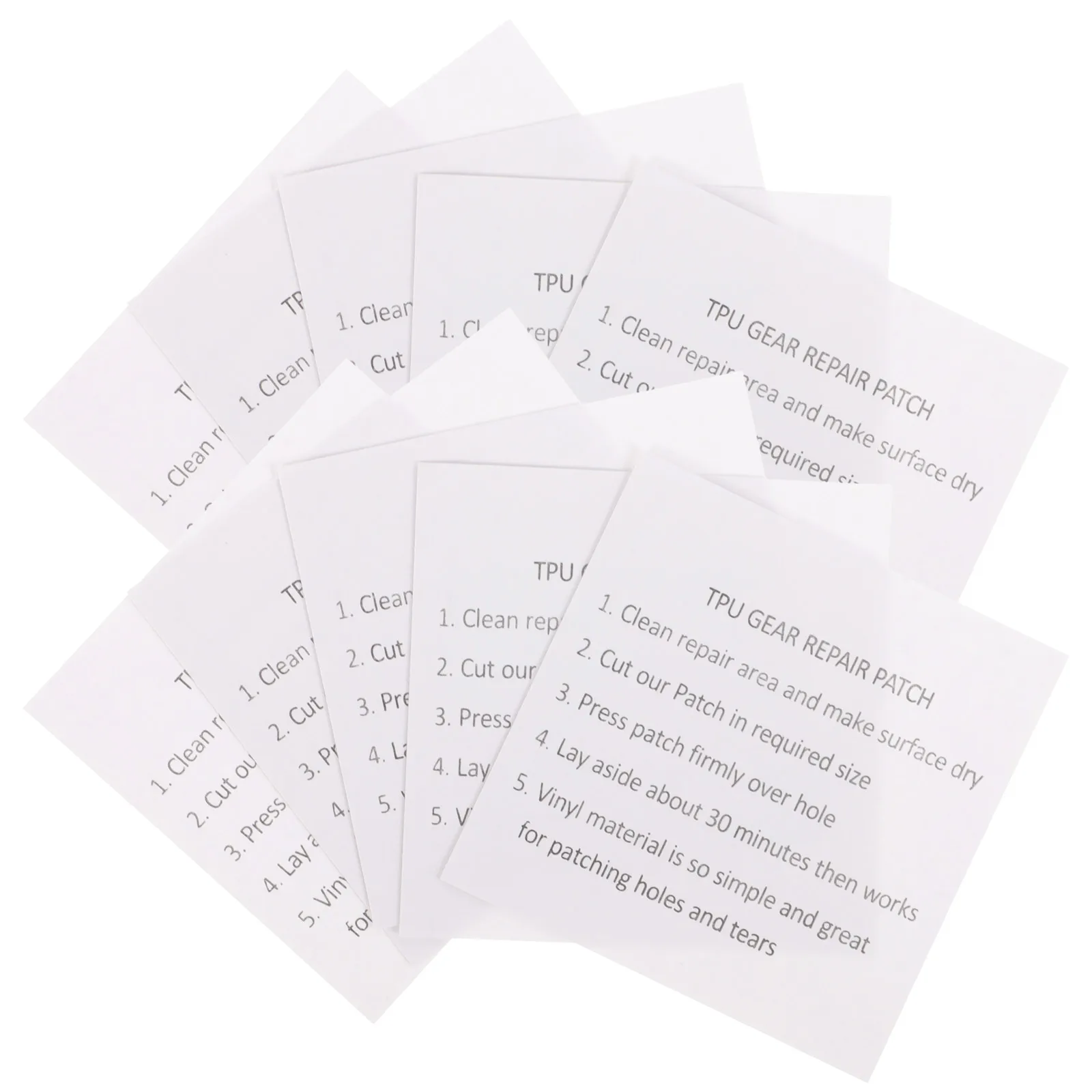 25 قطعة حلقة سباحة قابلة للنفخ رقعة إصلاح الإطارات بولي يوريثان ذاتية اللصق مانعة للتسرب قوي التصحيح لإصلاح معطف واق من المطر في الهواء الطلق