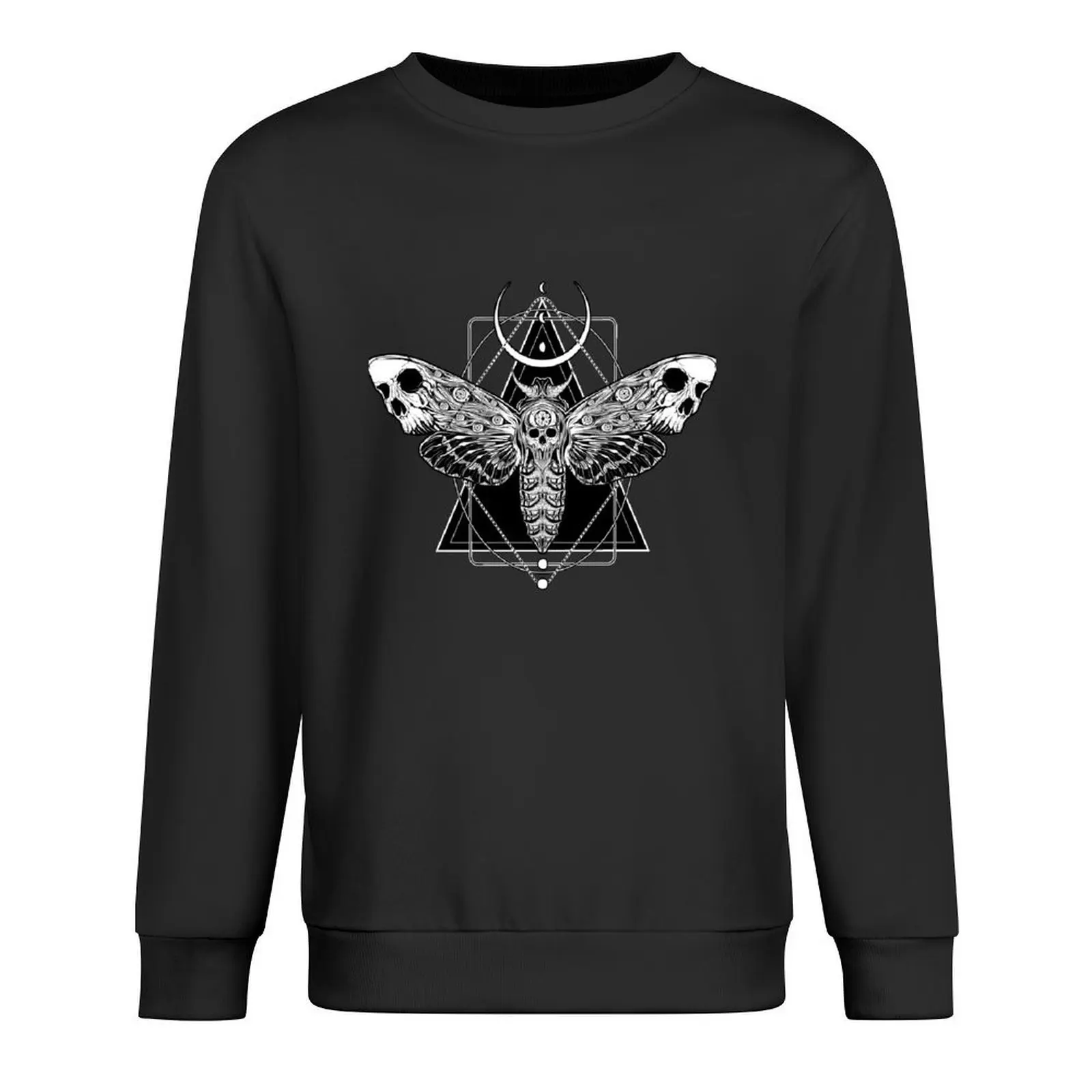 

Surreal Death Moth Pullover men's sweat-shirt men's winter sweater japanese style korean clothes sweatshirt for men