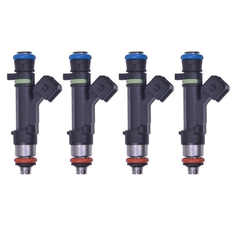 4PCS 0280158034 8200227124 6001548024 028015803 Fuel Injector For Dacia 2004 Lodgy Dokker Renault Logan 1.4-1.6L