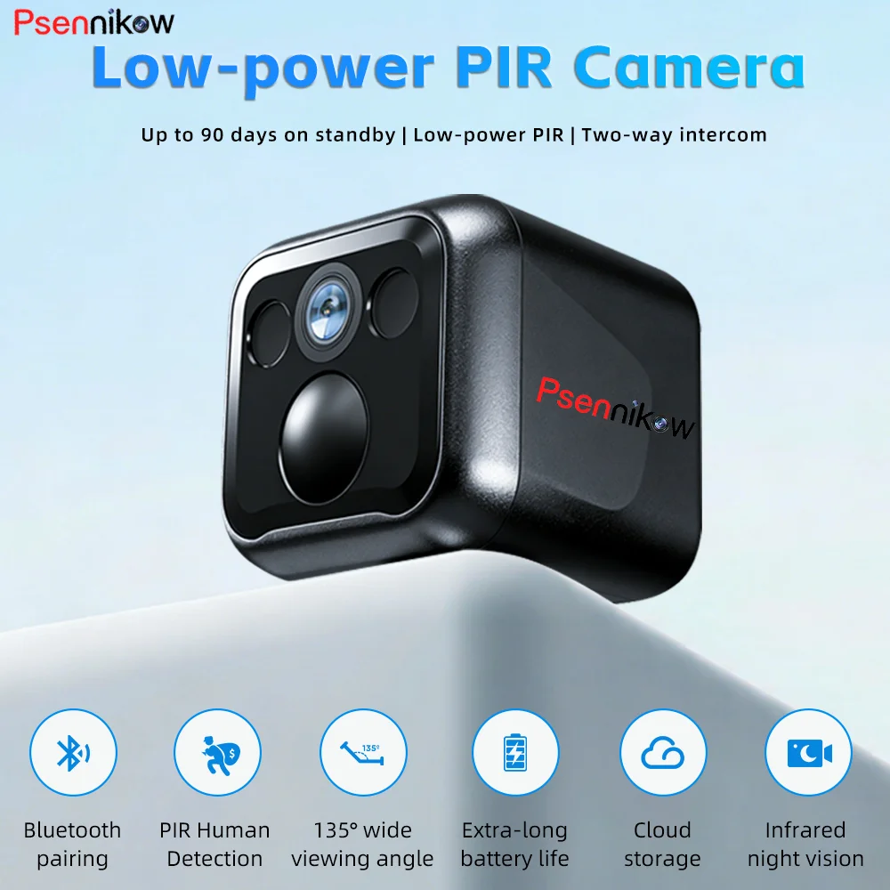 

B01 Mini HD Wireless Camera 1080P Smart IR Night Vision Two-Way Audio Human Detection Home Outdoor Security Surveillance Camera
