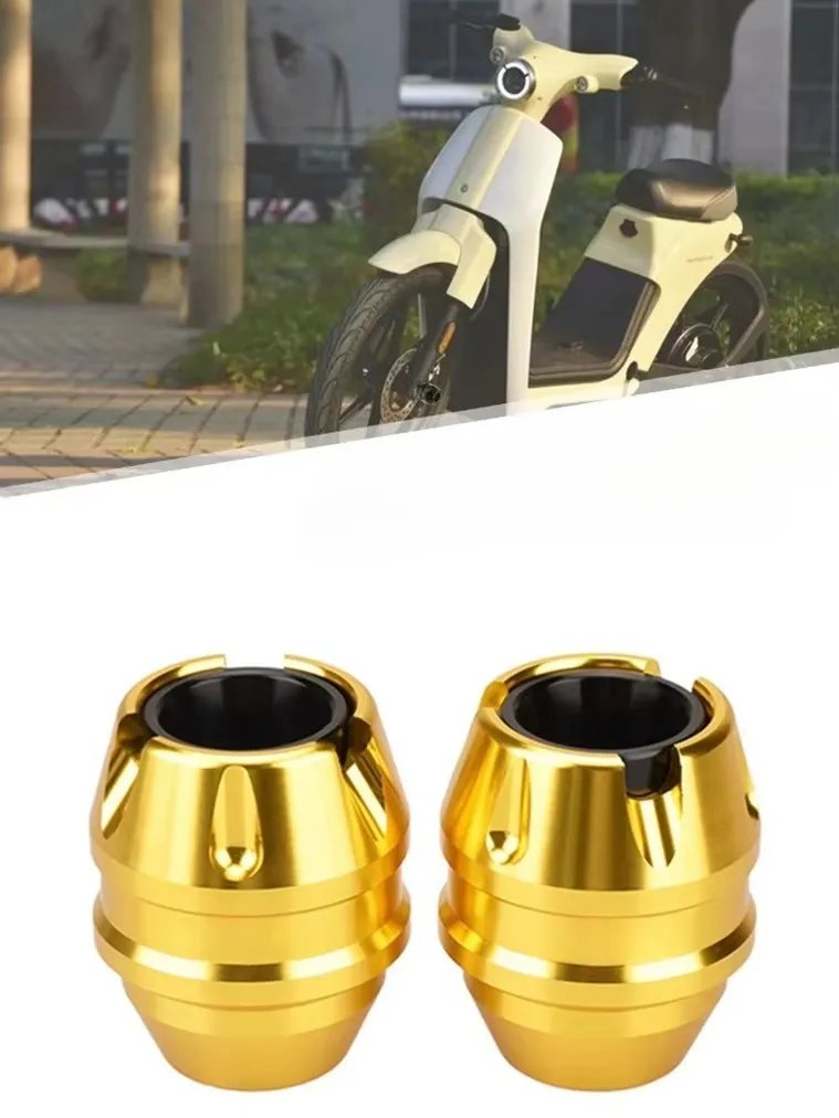 Motorcycle Front Wheel Falling Protection For Sundiro HONDA Cub E：Dax E: NS125LA SquareX125 NS150LA Crash Slider CNC Accessories