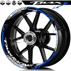 TMAX-pegatina reflectante para llanta de rueda de motocicleta, cinta a rayas, accesorio impermeable para Tmax 500, 530, 560, 2023