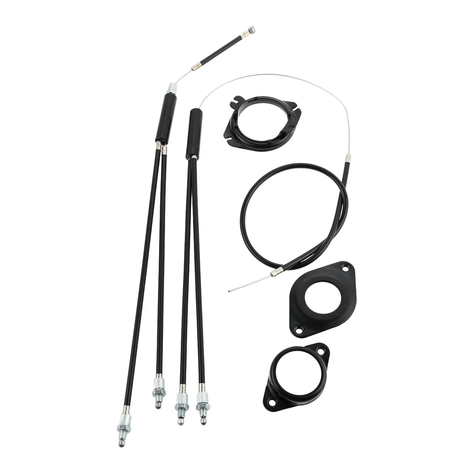 Bicycle Brake Line Set Cable Wire for Bike Gyro Brake Cables Rear (Upper + Lower) with Spinner Rotor for BMX Bike Replacement