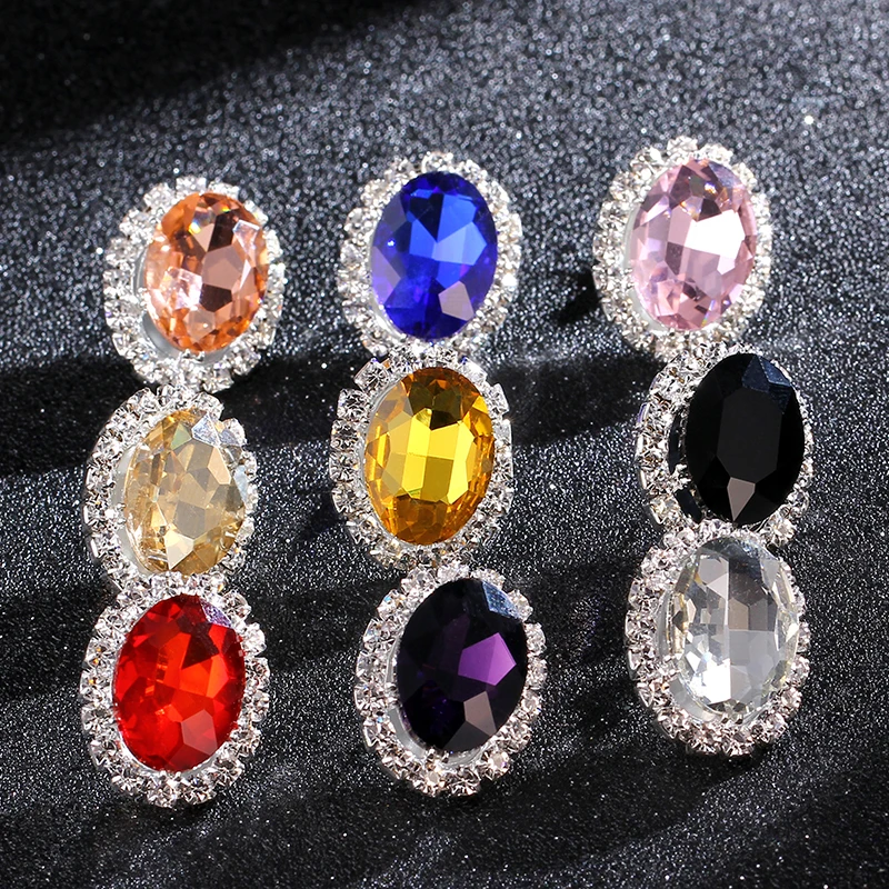 Pendientes colgantes grandes con diamantes de imitación brillantes para mujer, aretes llamativos para vestido de noche, accesorios de joyería para