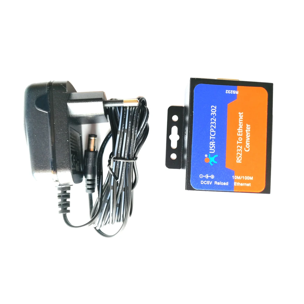 1pc RS232 Seriale a Ethernet TCP IP Modulo Server Ethernet Converter Supporto DHCP/DNS