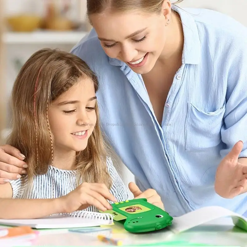 Lernlesegerät mit interaktiven Lernkarten, Lerngerät für Kinder, interaktives Lernspielzeug für die Sprache
