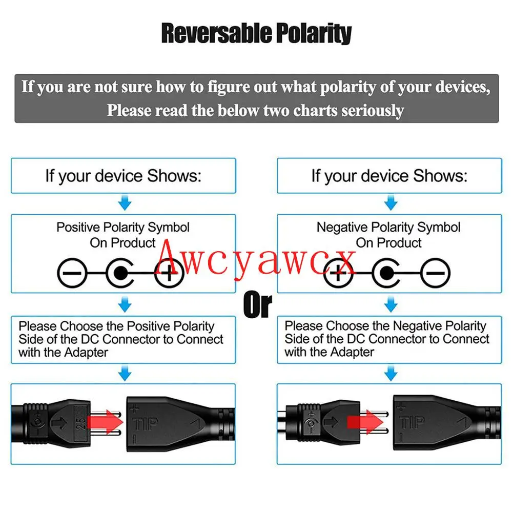 12 واط عكس القطبية التيار المتناوب محول ل كاسيو لوحة المفاتيح البيانو تيار مستمر 6 فولت 7.5 فولت 9 فولت 12 فولت 0.5A 1A الغيتار دواسة الآثار محولات امدادات الطاقة