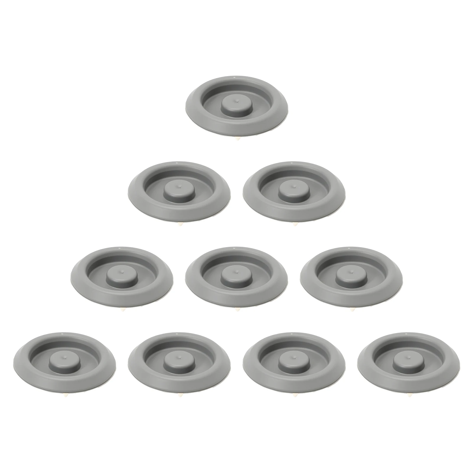 10pcs 40mm Grey Grommet Underbody Plugs Waterproof Rubber Plugs FOR Audi Compatible with VW N90964902