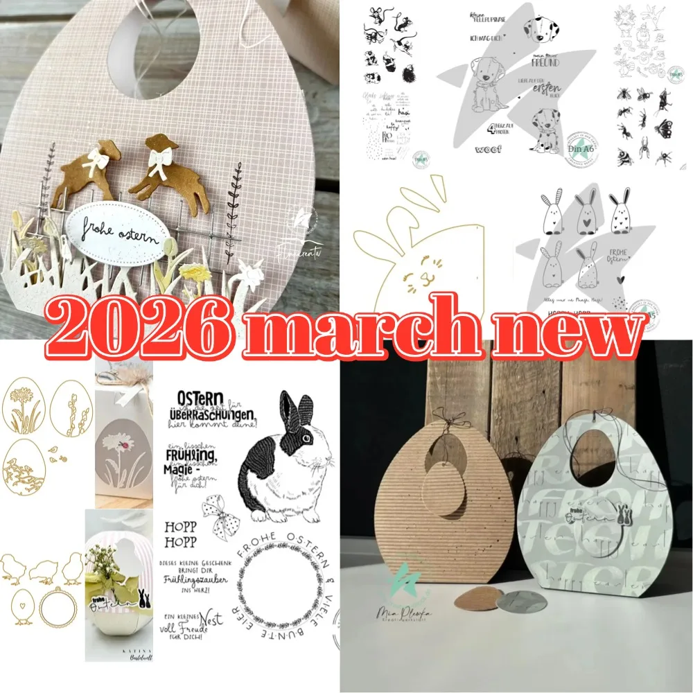 French Ameisen Und Co 2026 NEUE Stanzformen Scrapbook Tagebuch Dekoration Schablone Prägevorlage DIY Grußkarte Handgemacht