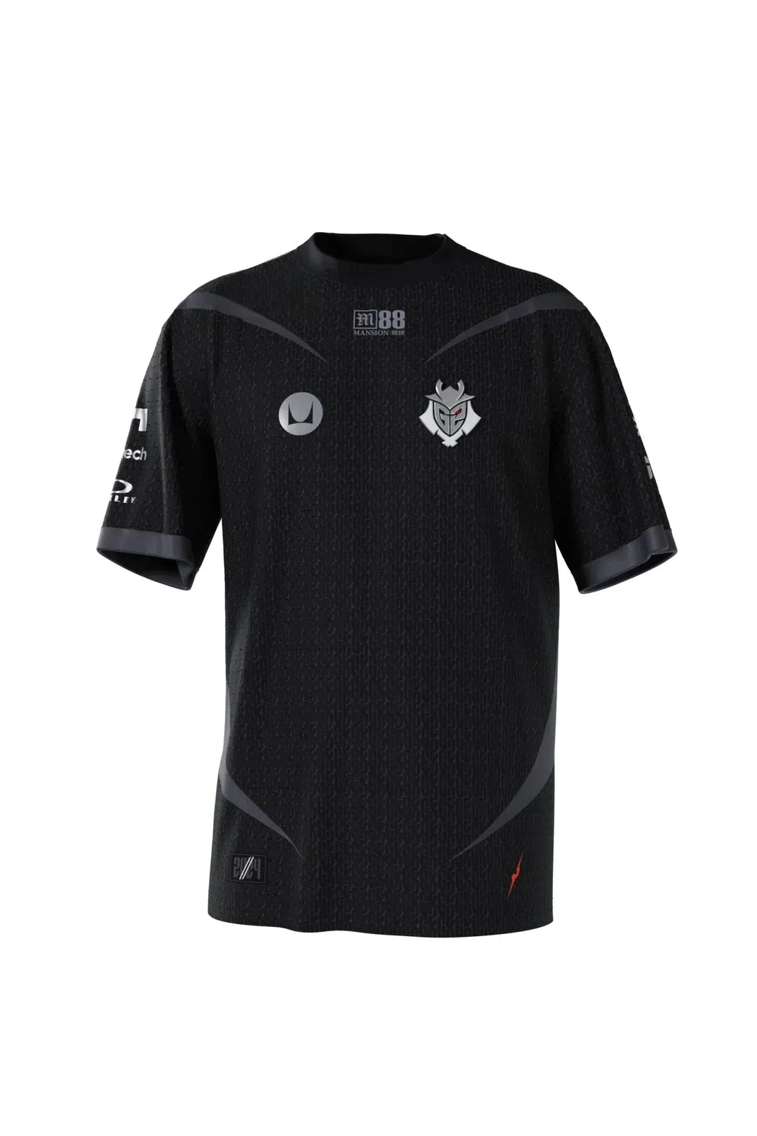 G2 CS Pro Jersey 2024 Black 3D Printed Breathable T-shirt with Customizable ID LOL