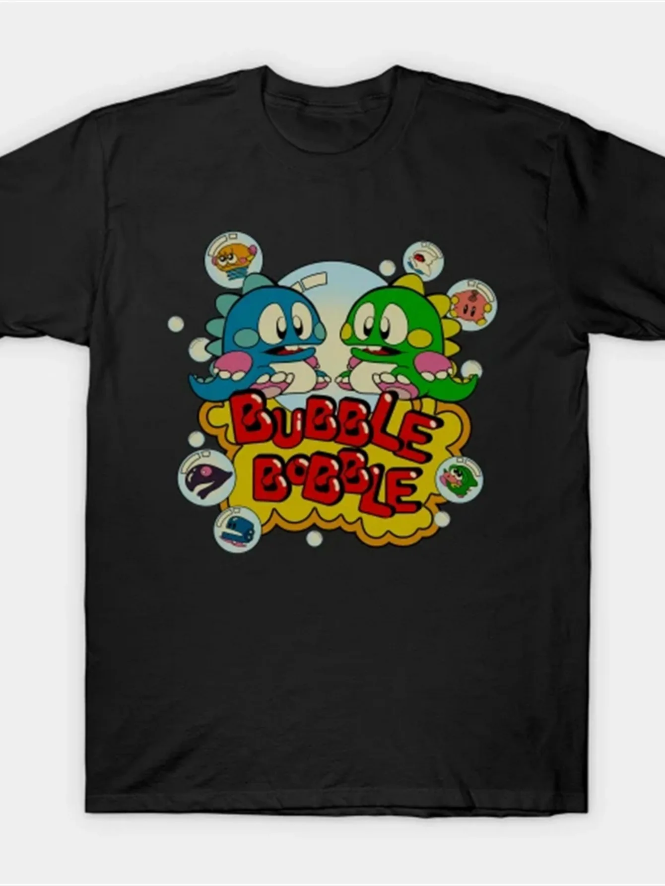 Plus Size Bubble Bobble Retro Arcade Game T-Shirt