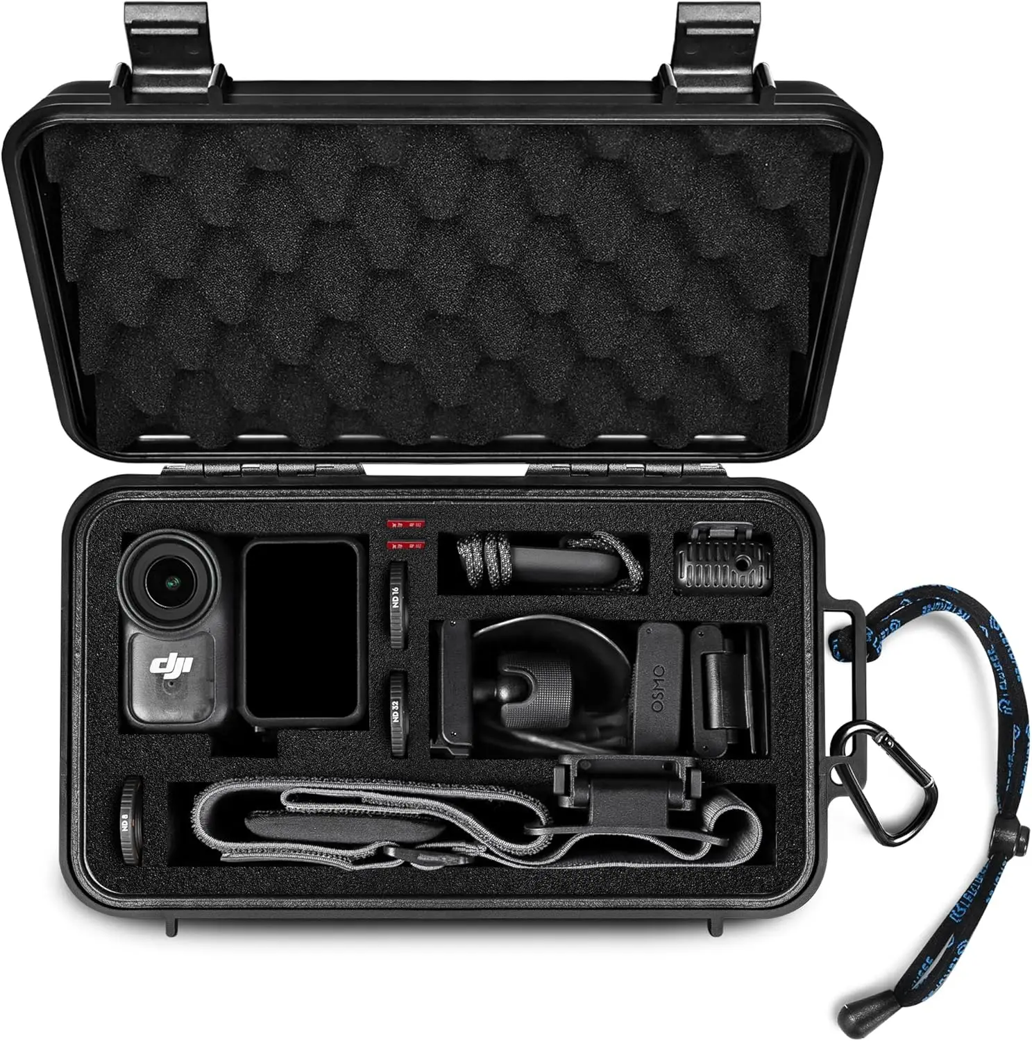 

Travel Waterproof Hard Case for DJI Osmo Nano Camera, Standard Combo, and Accessories - Black(Bag & Case Only)