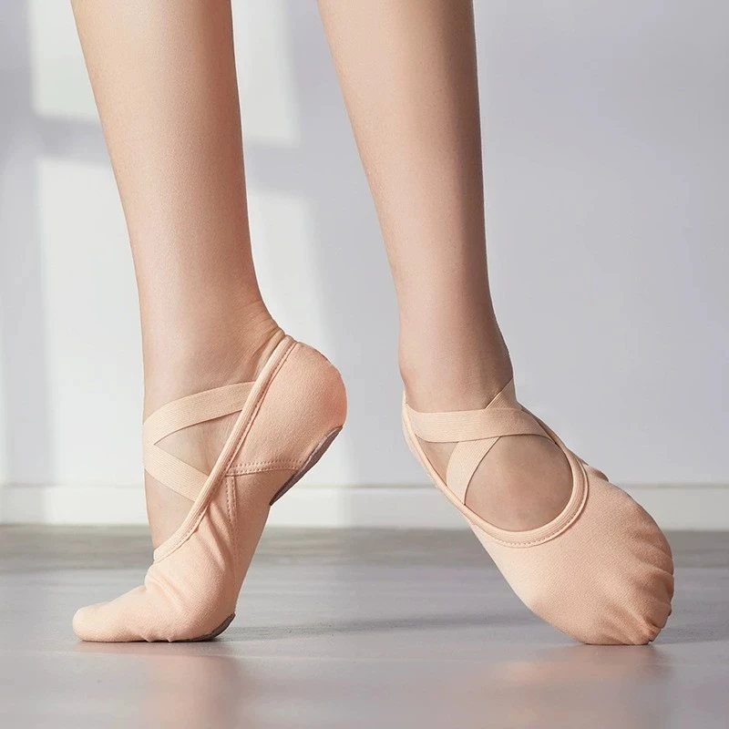 

Full Elastic Cloth Ballerina Children's Dance Shoe Women's Dancing Kids Yoga Cat Claw Adult Ballet Wholesale Shoes