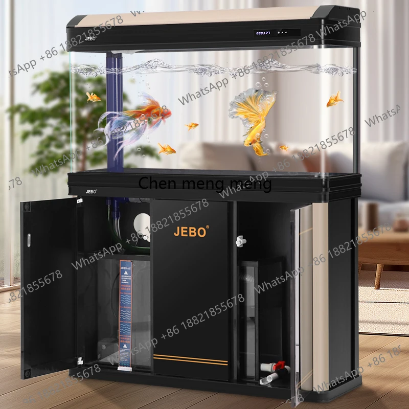 

Living Room Coffee Table Luxury Aquarium Ecology Creative Indoors Glass Aquarium Modern Customizable Furniture Acquario