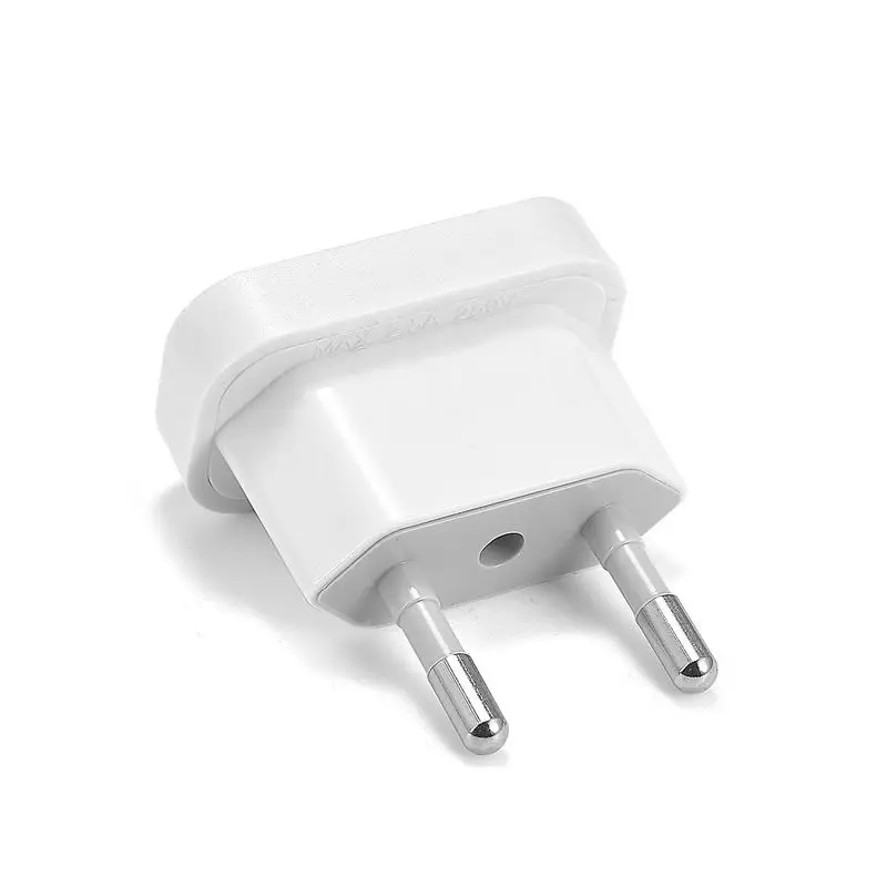 1/5/10/20pcs EU Plug Adaptor US to EU Plug Adapter Converter Electrical Sockets Euro Travel Adapter Charger Outlet Wall Socket