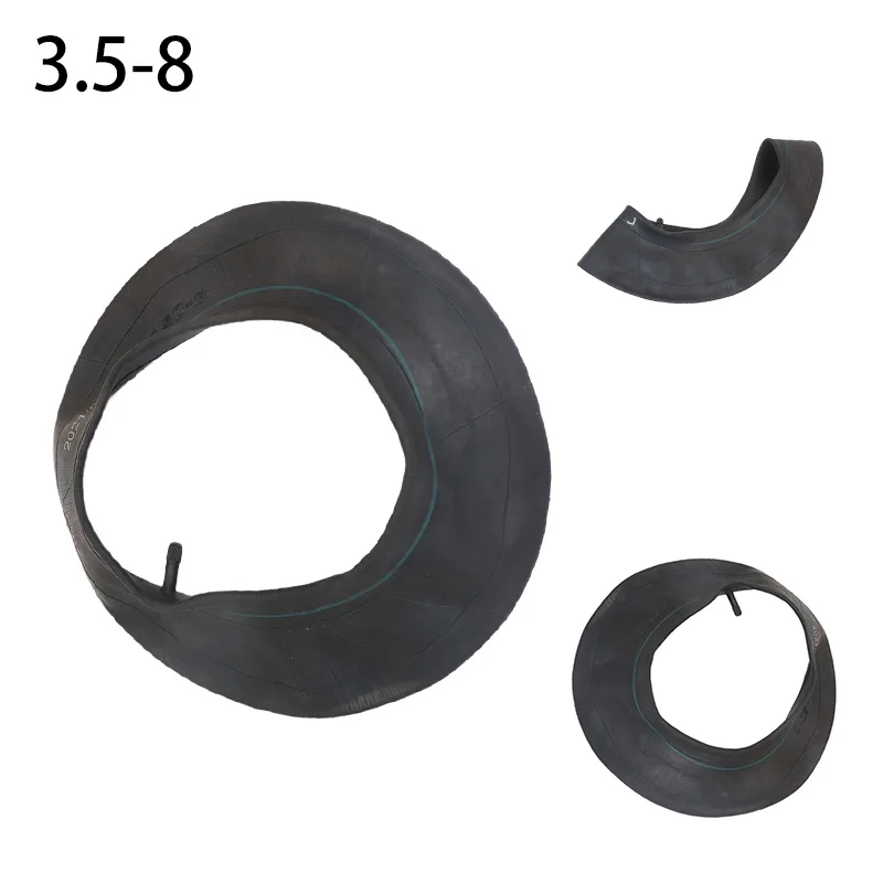 The new 3.50-8 tire inner tube is suitable for black rubber wear-resistant tires for motorcycles