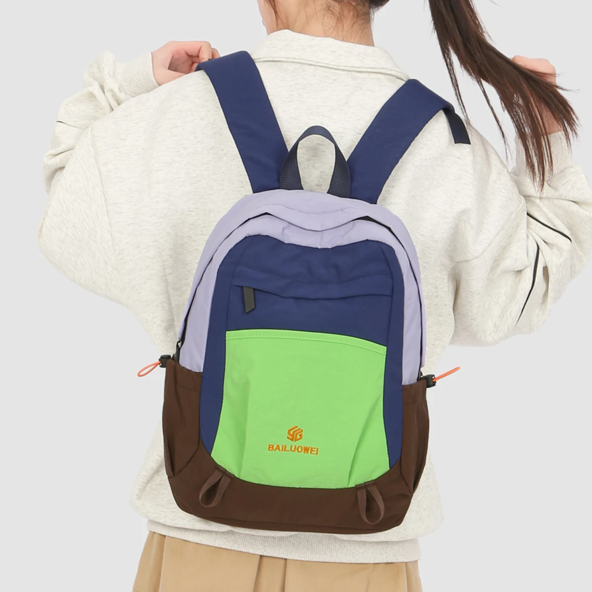 

2026 New Lightweight Backpack for Women, Waterproof Outdoor Hiking Large-Capacity Computer Backpack, Travel Small Backpack