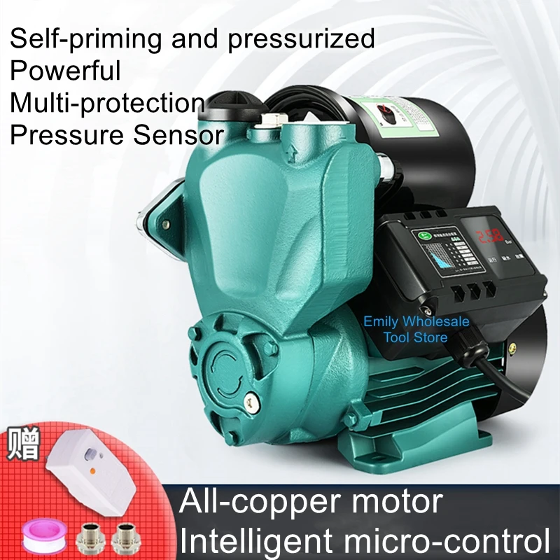 

Automatic silent self-priming pump hot and cold water booster pump tap water pipeline pump pressurized pumping water