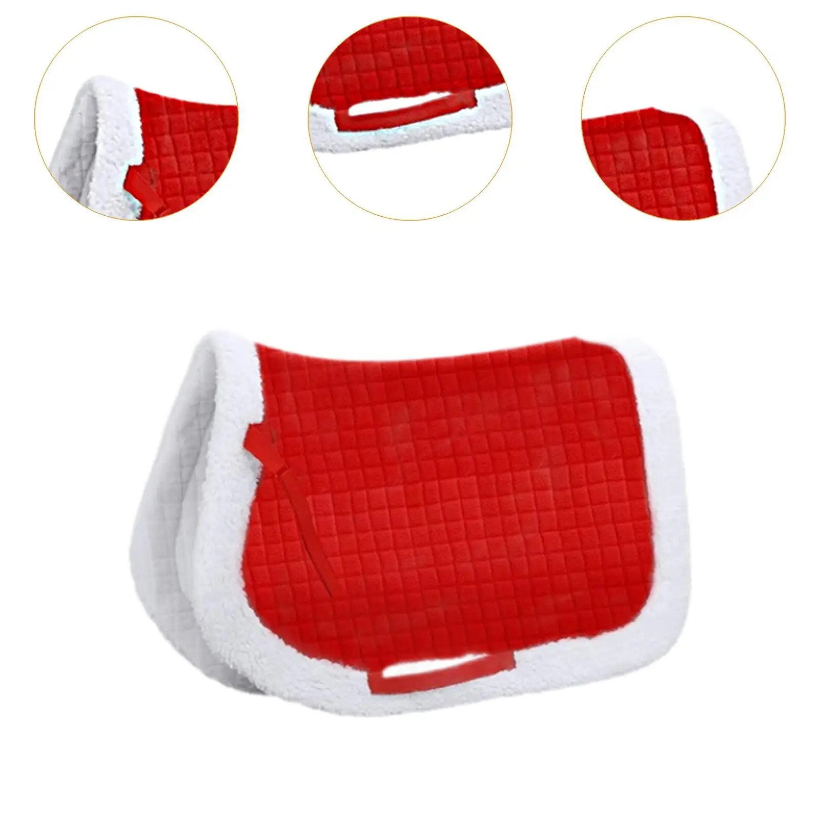 Horse Saddle Pad Horse Sweat Pad Comfort Equestrian Blanket Party Dress up Horse