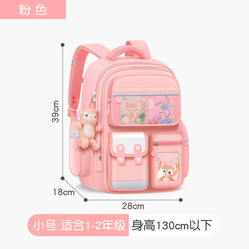 Sanurgente-Cartable d'étudiant de grande capacité Melody Cartoon, sac à dos léger pour enfants, protection de la colonne vertébrale, nouveau