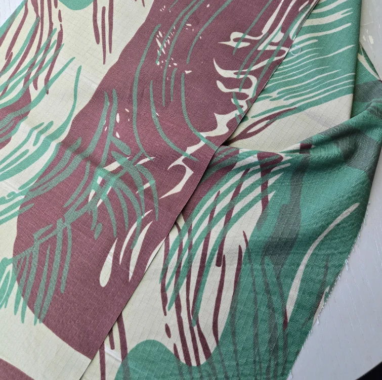 Rhodesian Camouflage Fabric USAF ABU Tabby Polyester Cotton 200*150CM