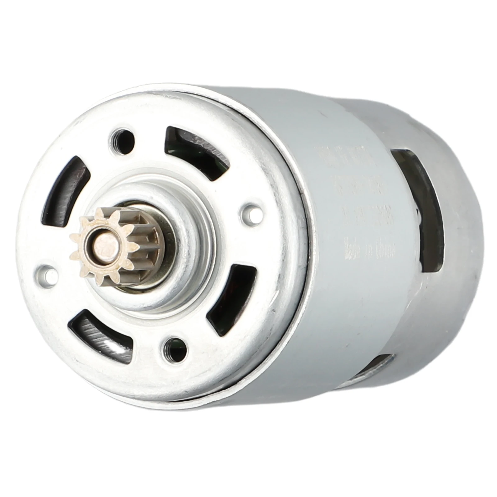 18V RS775 Reciprocating Saw Motor Featuring 11 Tooth Gear and Cooling Fan for Extended Use with Multi Function Saws
