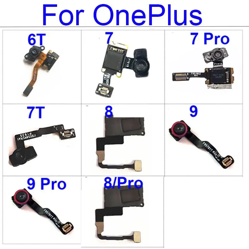 For OnePlus 1+ 7 8 9 Pro 6T 7T 8T 9R 9RT Fingerprint Sensor Flex Cable Under Screen Fingerprint Home Touch ID Flex Ribbon Parts