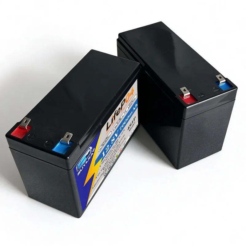 12.8V 7Ah LiFePO4 Rechargeable Battery | 2000 Cycles, Built-in BMS | for RV Caravan Solar Golf Cart Emergency Backup Power