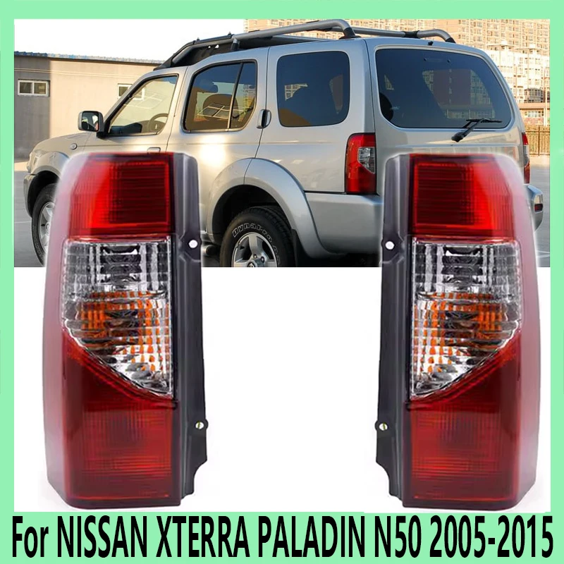 For NISSAN XTERRA PALADIN N50 2005-2015 Auto Accessories Tail Light Brake Warning Light Turn Signal Rear Bumper Light Assembly