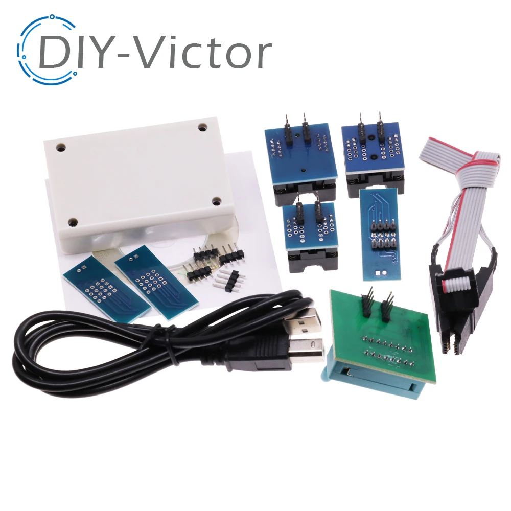 Imagem -02 - Programador Spi de Alta Velocidade Ezp2023 Mais Usb Suporte 24 25 93 Eeprom 25 Chip Flash Bios Soquete Conjunto Completo