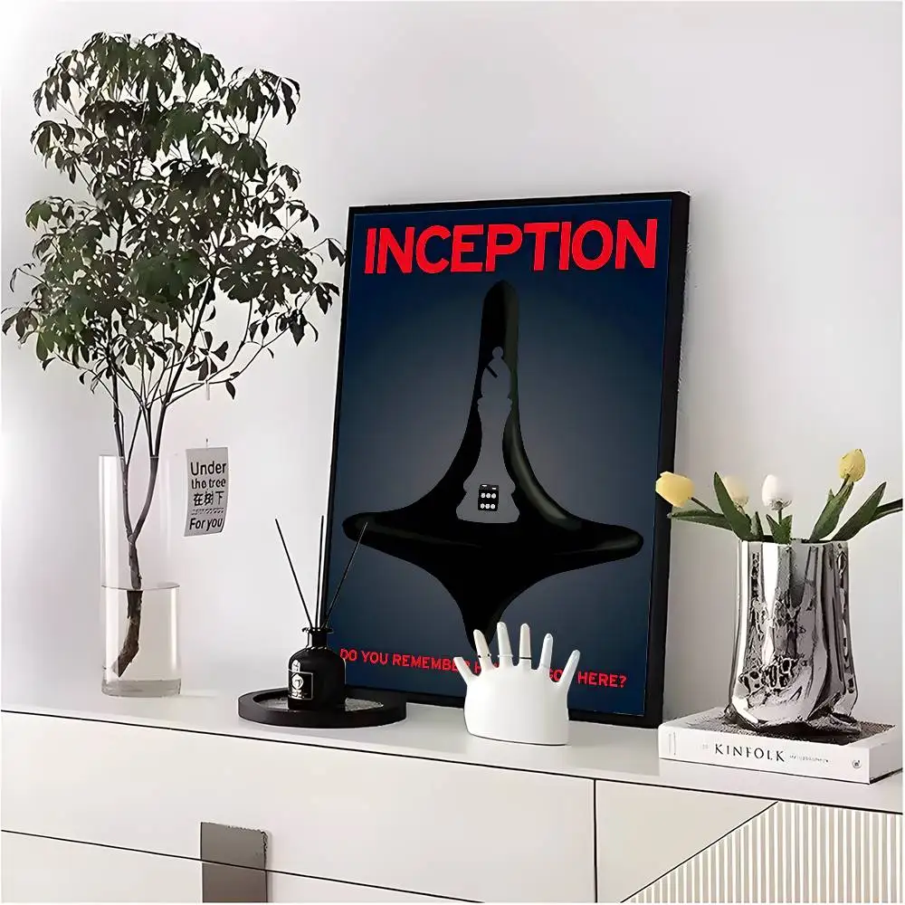 ملصق فيلم نولان's Works Inception ملصق ورق كرافت ريترو DIY غرفة بار مقهى لوحة جدارية فنية جمالية