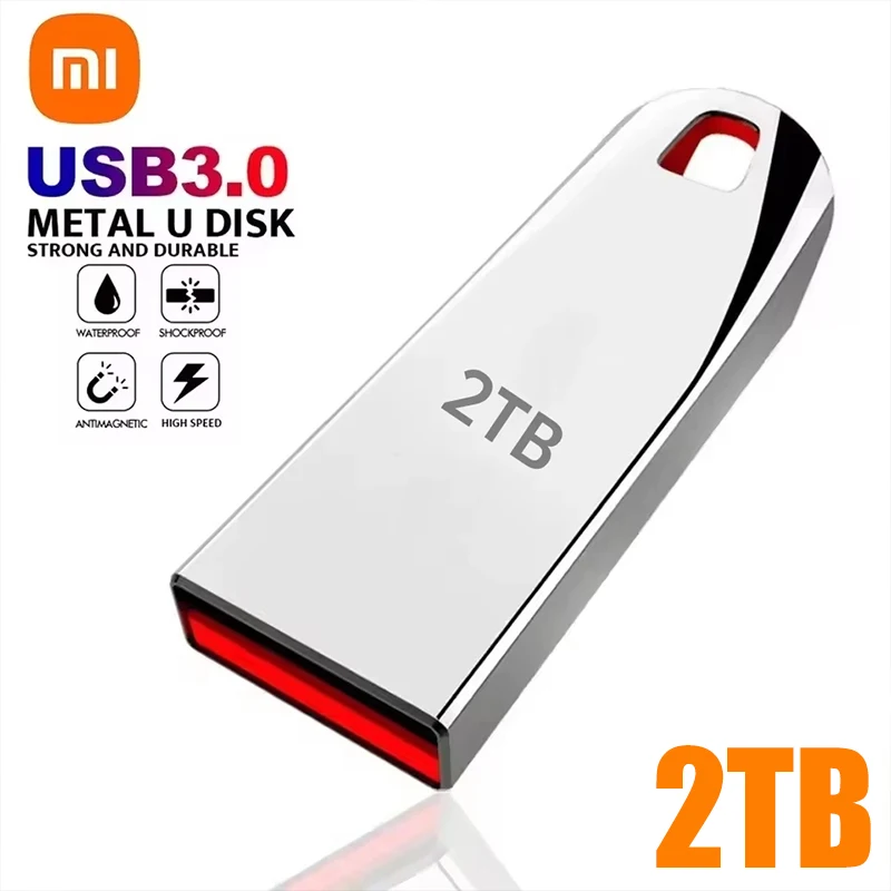 Xiaomi 2TB Usb 3.0 Flash Drives High Speed Metal Pendrive 1TB 512GB 256GB Portable Usb Drive Waterproof Memoria USB Flash Disk ﻿