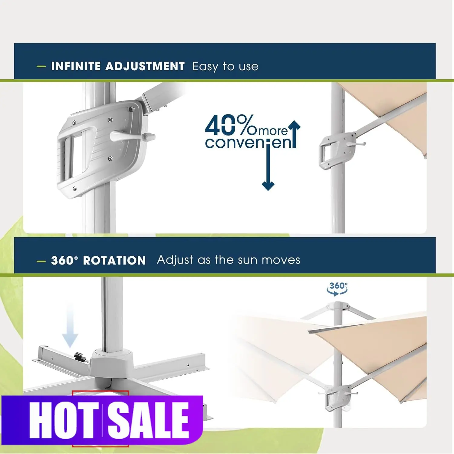 10X10 Ft Cantilever…