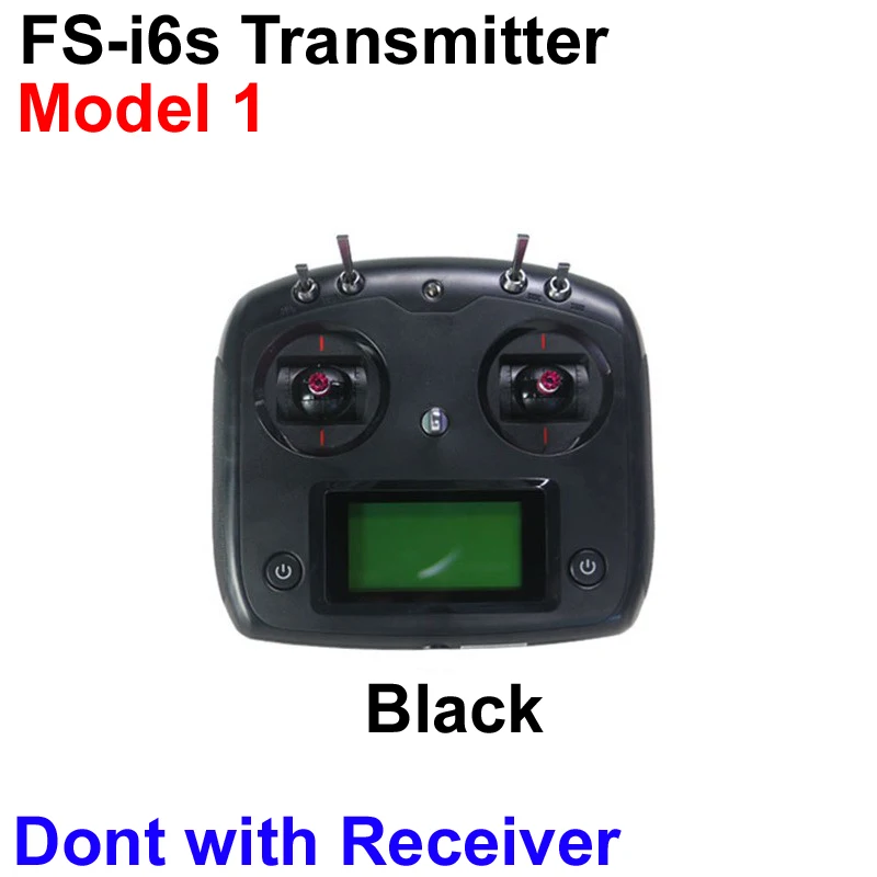 FlySky FS-i6X – Émetteur RC 6-10 Canaux 2,4 GHz – Récepteur FS-iA6B Inclus – Câble Mise à Jour – Mode 2