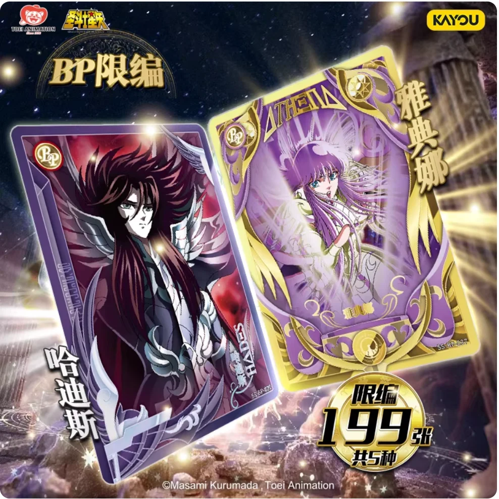 In Stock Card Game Saint Seiya's Fourth Saint Clothes Awakening Card Official Edition Peripheral Card Collection Gift