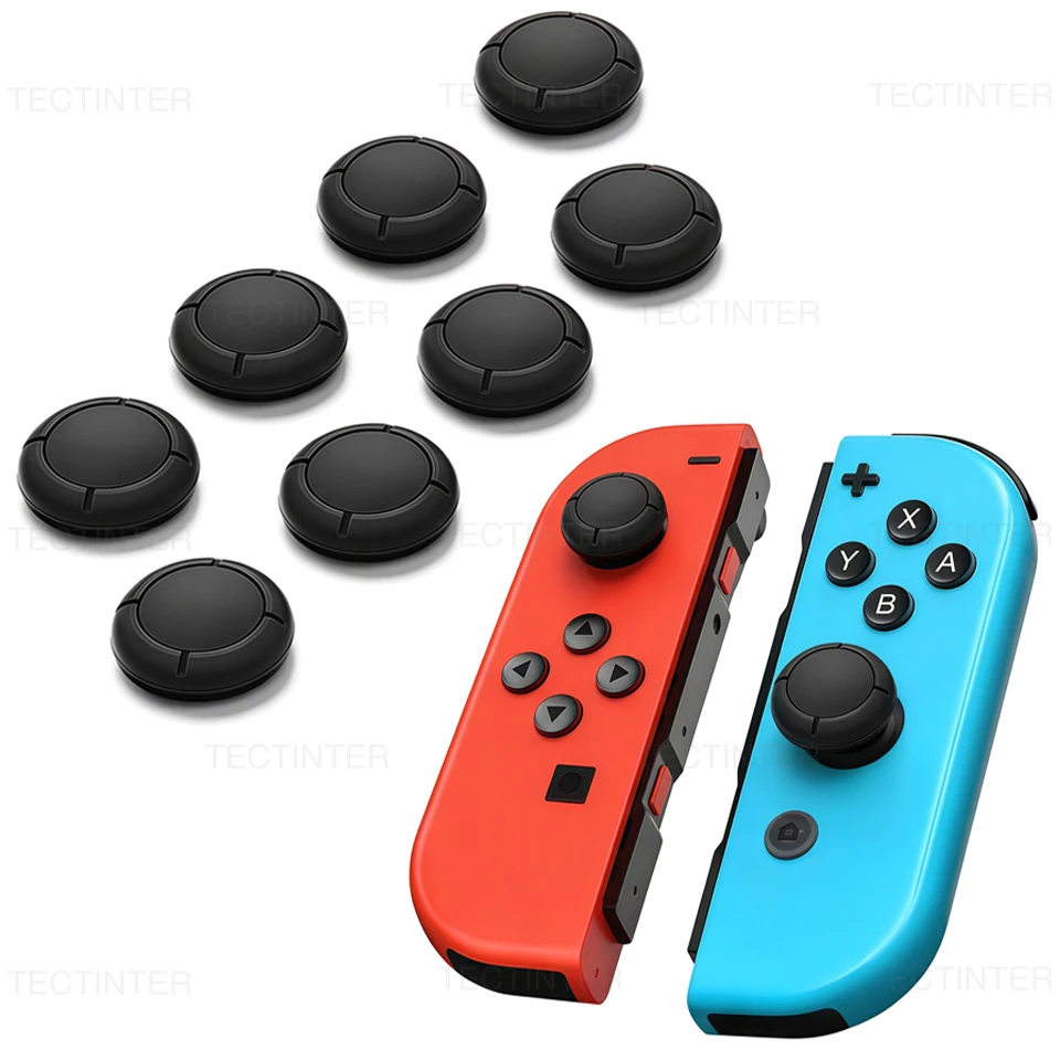 Tampas de substituição para os botões analógicos 3D do joystick do Nintendo Switch/OLED/Lite – capa para o comando, acessório para o NS Switch.