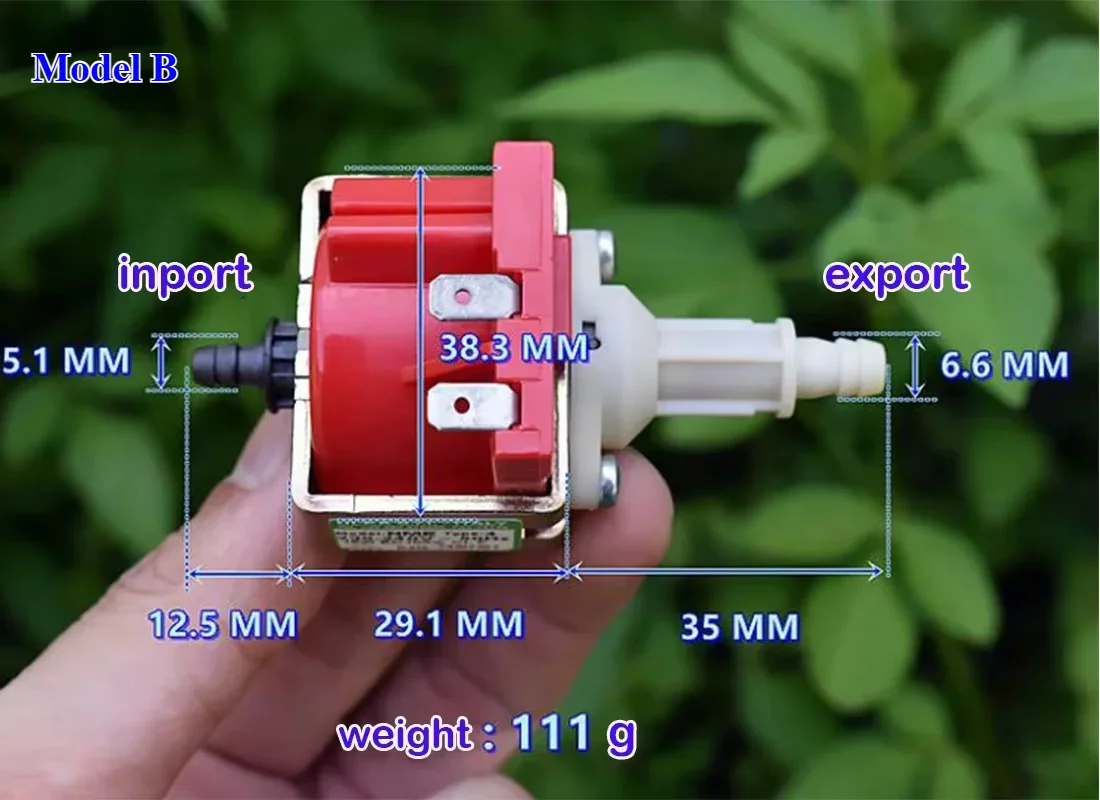 Italy NME3/ NME4 Electromagnetic Pump AC 220V 230V 16W Solenoid Water Pump for Coffee Machine Espresso Repair