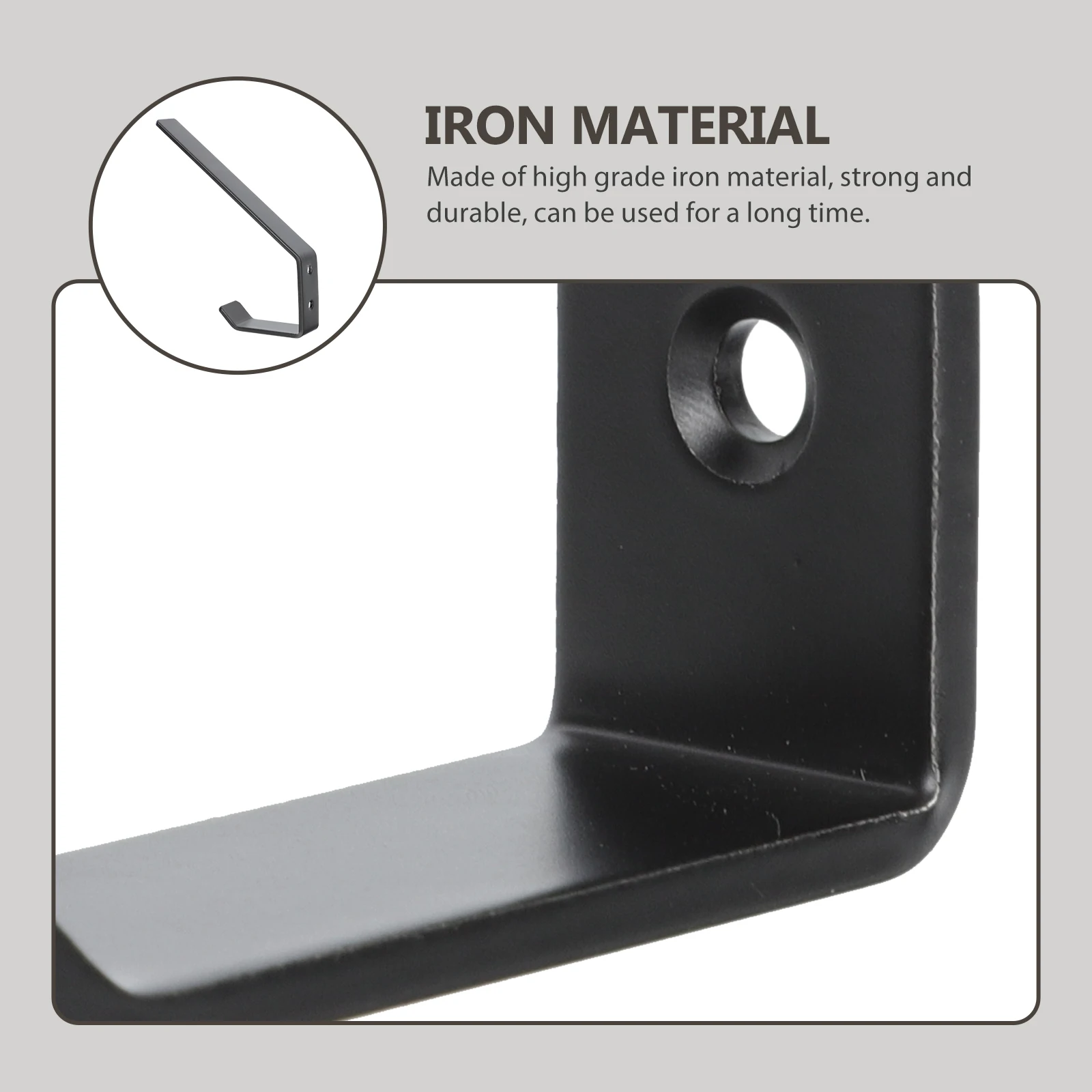 

Stainless Steel Rack Hook Multi-purpose Wall Mount Hanger for Motorcycle Storage Space-saving Durable Wall-mounted